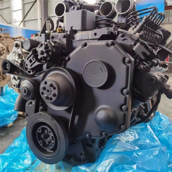 cummins 6BTA5.9 C125 125HP diesel engine with radiator