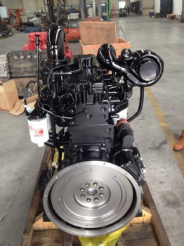 cummins 6BT5.9 C150 150HP diesel engine with radiator